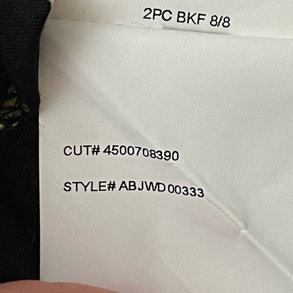 Billabong Black Floral Sweet to Me Long Sleeve Midi Dress NWT Size XS - Picture 10 of 10